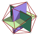 Rectangles d'or dans un icosaèdre